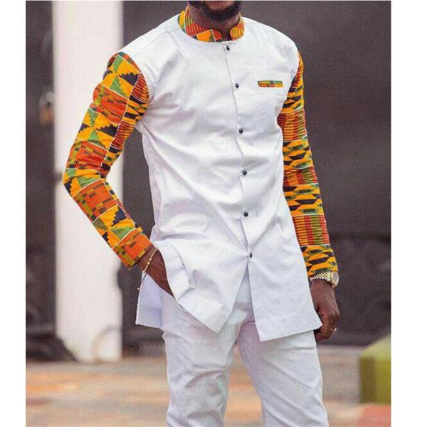 ethnic clothing african shirt for men dashiki geometric print sets maxi long sleeve man white trousers pants collar fashion, Red
ethnic clothing african shirt for men dashiki geometric print sets maxi long sleeve man white trousers pants collar fashion, Red