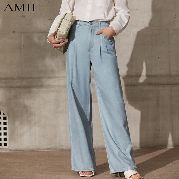 2011amii minimalism spring summer fashion jeans for women causal high waist loose light blue woman pants 12140211
2011amii minimalism spring summer fashion jeans for women causal high waist loose light blue woman pants 12140211