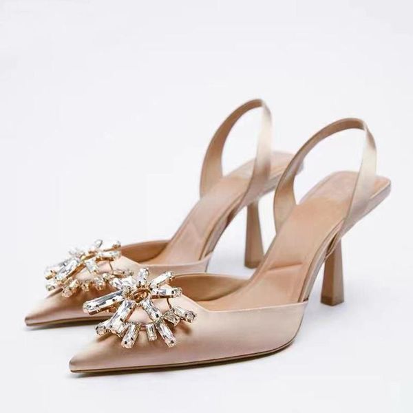 sandals fashion women thin high heels point female buckle strap rhinestone ladies comfort elegant weeding modern, Black
sandals fashion women thin high heels point female buckle strap rhinestone ladies comfort elegant weeding modern, Black