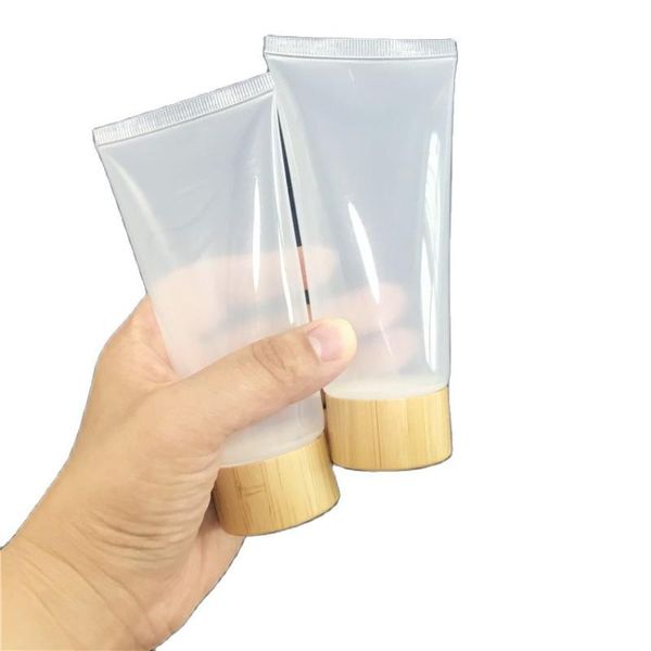 storage bottles & jars 25/50pcs cosmetic natural bamboo cap clear soft tub 80g 80ml cream makeup squeeze tube lotion refillable lid
storage bottles & jars 25/50pcs cosmetic natural bamboo cap clear soft tub 80g 80ml cream makeup squeeze tube lotion refillable lid