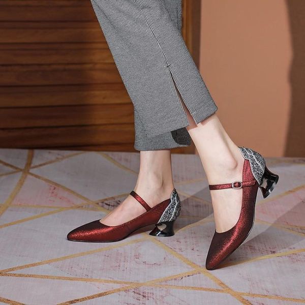 women pumps soft cow leather autumn spring blue color pointed toe mary janes high heels size 42 dress shoes, Black
women pumps soft cow leather autumn spring blue color pointed toe mary janes high heels size 42 dress shoes, Black