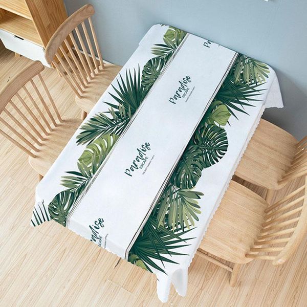 table cloth nordic style waterproof oil-proof green plant pattern rectangle cover for dining party decoration home textile
table cloth nordic style waterproof oil-proof green plant pattern rectangle cover for dining party decoration home textile