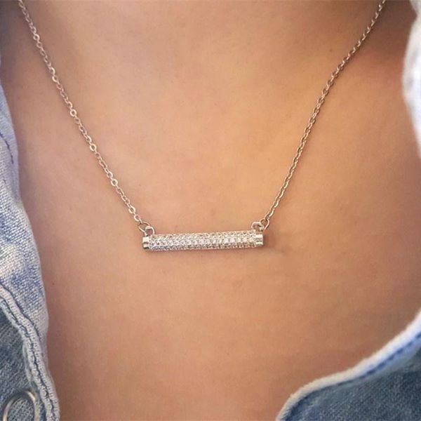 pendant necklaces etcavce horizontal cz bar necklace women colares fashion jewelry crystal pendulum balance wood long chain, Silver
pendant necklaces etcavce horizontal cz bar necklace women colares fashion jewelry crystal pendulum balance wood long chain, Silver