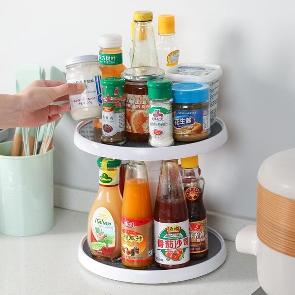 kitchen storage & organization rotatable spice rack kitchenware double-layer corner holders seasoning bottles spices shelf organizer
kitchen storage & organization rotatable spice rack kitchenware double-layer corner holders seasoning bottles spices shelf organizer