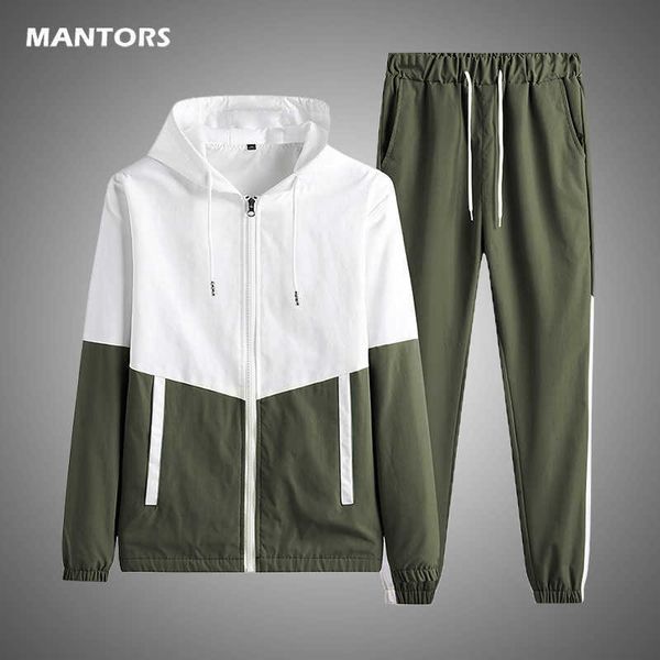 men's set hip hop casual men sportswear 2 pieces set clothing hoodie sweatsuit fitness jogging tracksuit men sprign autumn 210714, Gray
men's set hip hop casual men sportswear 2 pieces set clothing hoodie sweatsuit fitness jogging tracksuit men sprign autumn 210714, Gray