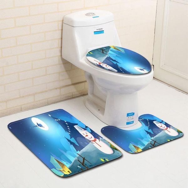 bath mats christmas night snow fawn pattern bathroom carpet toilet three-piece set decor seat mat lid cover
bath mats christmas night snow fawn pattern bathroom carpet toilet three-piece set decor seat mat lid cover