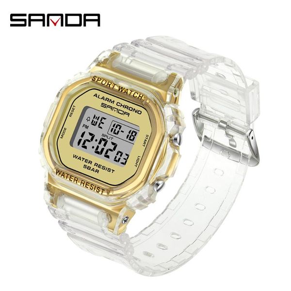 wristwatches sanda men's watches relogio masculino multi functional g style sports electronic watch men waterproof women square clock, Slivery;brown
wristwatches sanda men's watches relogio masculino multi functional g style sports electronic watch men waterproof women square clock, Slivery;brown