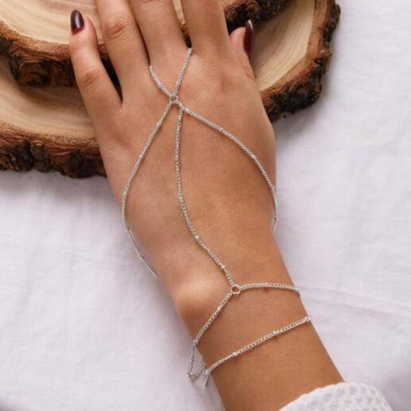 charm bracelets bl136 boho style bracelet connected finger hand chains tassel for women jewelry, Golden;silver
charm bracelets bl136 boho style bracelet connected finger hand chains tassel for women jewelry, Golden;silver