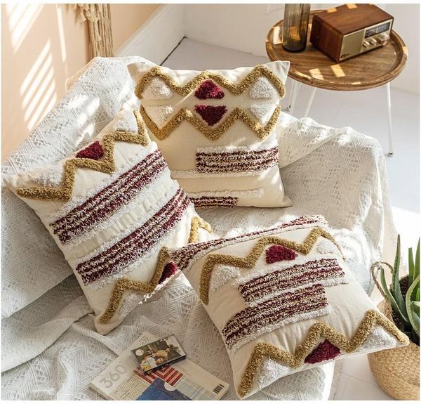 luxury moroccan style embroidery cushion cover khaki red boho ethnic colorful pillow 45x45cm sofa homedecoration cushion/decorative
luxury moroccan style embroidery cushion cover khaki red boho ethnic colorful pillow 45x45cm sofa homedecoration cushion/decorative