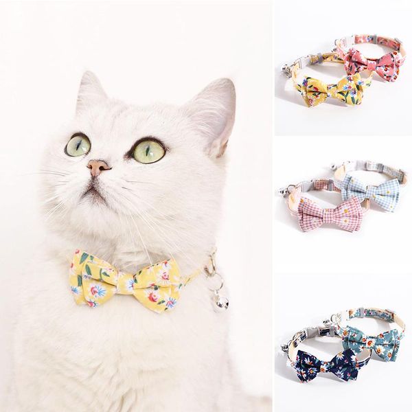 cat collars & leads butterfly collar with bell cut breakaway adjustable cats puppy pet supplies collier for kittens 1pc
cat collars & leads butterfly collar with bell cut breakaway adjustable cats puppy pet supplies collier for kittens 1pc