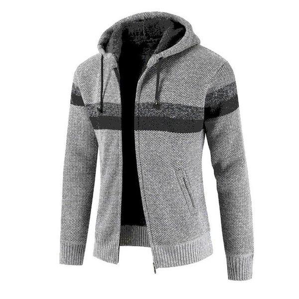 men's sweaters winter sweater men cardigan thick fleece warm mens coat fashion hooded collar full sleeve patchwork hombre, White;black
men's sweaters winter sweater men cardigan thick fleece warm mens coat fashion hooded collar full sleeve patchwork hombre, White;black