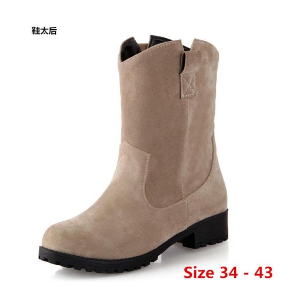boots female autumn british low high heel thick short woman motorcycle women shoes small big size 34 - 43, Black
boots female autumn british low high heel thick short woman motorcycle women shoes small big size 34 - 43, Black