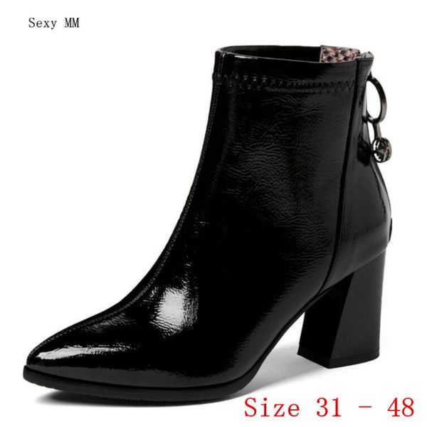 boots spring autumn high heels women ankle heel shoes woman short small plus size 31 - 48, Black
boots spring autumn high heels women ankle heel shoes woman short small plus size 31 - 48, Black