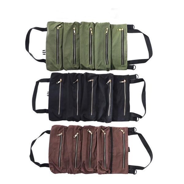car organizer 1pc tool roll up bags waxed canvas storage pouch tools tote sling holder back seat 500*290*20mm
car organizer 1pc tool roll up bags waxed canvas storage pouch tools tote sling holder back seat 500*290*20mm