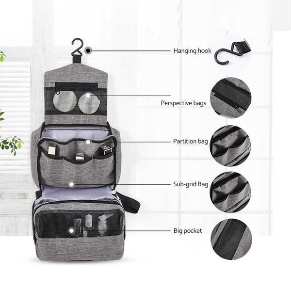 cosmetic bags & cases multifunctional hook wash bag cosmetics organizer men's toiletries kits women's travel makeup foldable pouch
cosmetic bags & cases multifunctional hook wash bag cosmetics organizer men's toiletries kits women's travel makeup foldable pouch