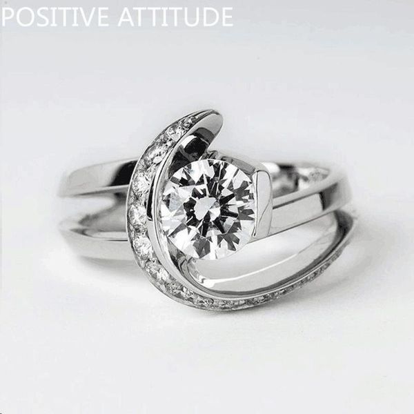 wedding rings 2021 925 silver geometric twisted round cz female ring engagement gift, Slivery;golden
wedding rings 2021 925 silver geometric twisted round cz female ring engagement gift, Slivery;golden