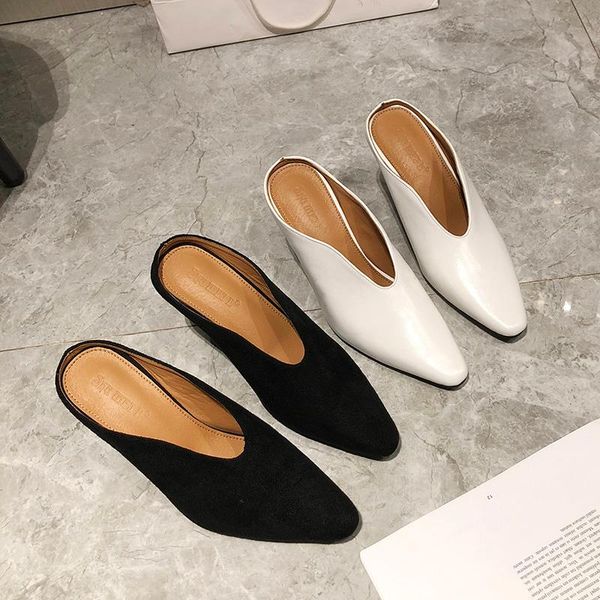 slippers fashion 2021 spring/summer women v mouth thick high heels 9cm mules shoes sandals slides slip on pumps, Black
slippers fashion 2021 spring/summer women v mouth thick high heels 9cm mules shoes sandals slides slip on pumps, Black