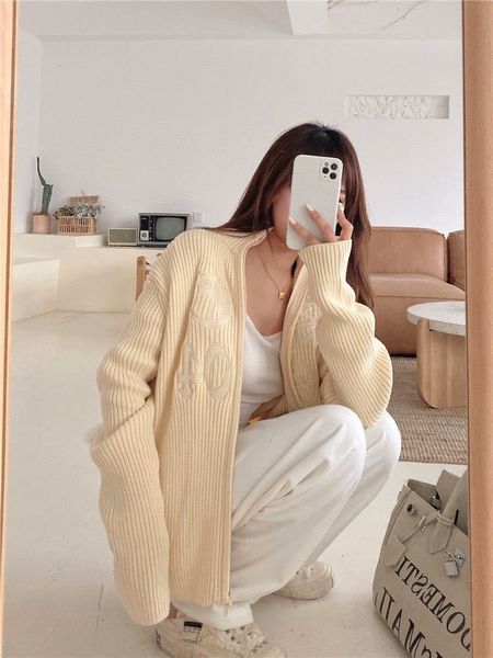 ch brand crosin 20s three new ch crochin sanskrit shorts autumn dimensional embroidery knitted cardigan white zipper fashion i yt1t, White;black
ch brand crosin 20s three new ch crochin sanskrit shorts autumn dimensional embroidery knitted cardigan white zipper fashion i yt1t, White;black