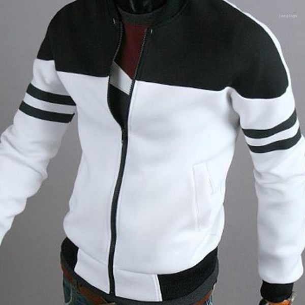 fashion men's autumn winter coat zipper sportswear patchwork jacket long sleeve male daily #g30 jackets, Black;brown
fashion men's autumn winter coat zipper sportswear patchwork jacket long sleeve male daily #g30 jackets, Black;brown