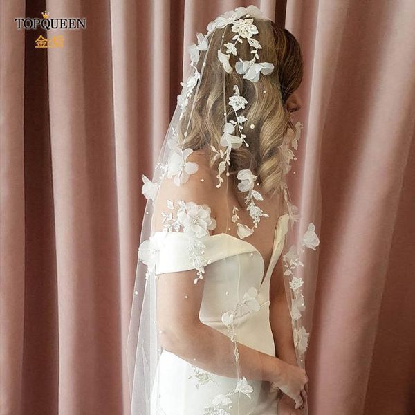 bridal veils ueen v52 3d flowers wedding veil with pearls chapel length shower veu of bride 3 meter, Black
bridal veils ueen v52 3d flowers wedding veil with pearls chapel length shower veu of bride 3 meter, Black