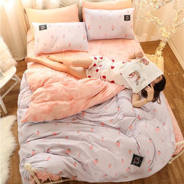 bedding sets modern set 3/4pcs bedclothes printing stripe lattice coverings bed comforter duvet cover sheet line pillowcase
bedding sets modern set 3/4pcs bedclothes printing stripe lattice coverings bed comforter duvet cover sheet line pillowcase
