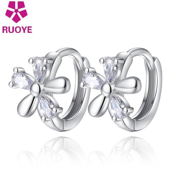 sterling silver hoop earring zircon flower design for women jewelry female gift oorbellen pendientes charm, Golden
sterling silver hoop earring zircon flower design for women jewelry female gift oorbellen pendientes charm, Golden