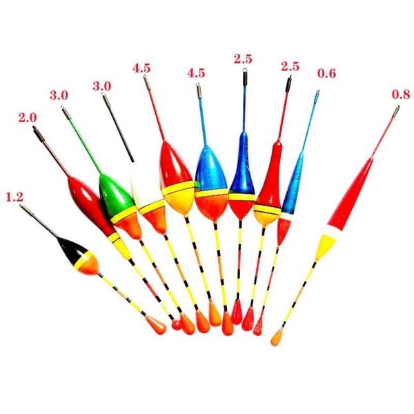10pcs/lot fishing floats set buoy light stick fluctuate mix size color float for accessories
10pcs/lot fishing floats set buoy light stick fluctuate mix size color float for accessories