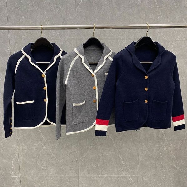20 new spring and autumn tb fashion british style loose knit white edge cardigan small fragrance suit coat women
20 new spring and autumn tb fashion british style loose knit white edge cardigan small fragrance suit coat women