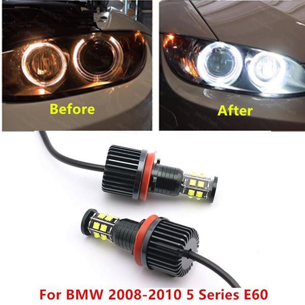 car headlights for 2008-2010 5 series e60 (lci) 240w white ultra bright error 6000k led light bulb h8 / h11 angel eyes marker
car headlights for 2008-2010 5 series e60 (lci) 240w white ultra bright error 6000k led light bulb h8 / h11 angel eyes marker