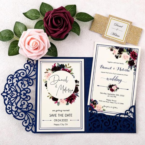 greeting cards 100pcs blue laser cut hollow wedding invitations with gold glitter belly band for
greeting cards 100pcs blue laser cut hollow wedding invitations with gold glitter belly band for