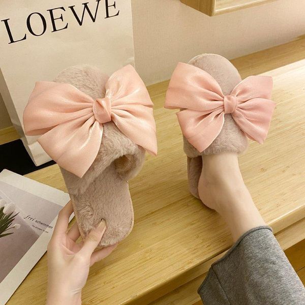 winter women house slippers faux fur warm flat shoes bedroom female slip on home furry ladies bowknot drop, Black
winter women house slippers faux fur warm flat shoes bedroom female slip on home furry ladies bowknot drop, Black