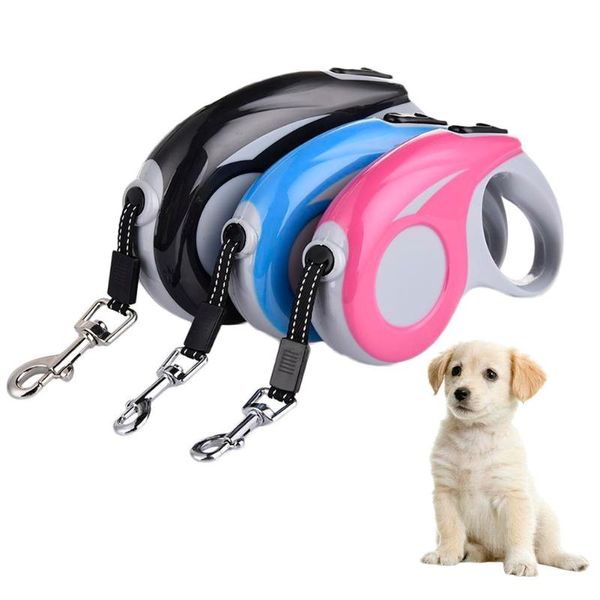3m/5m high-grade abs automatic retractable pet leash durable dog traction rope cat puppy walking lead supplies collars & leashes
3m/5m high-grade abs automatic retractable pet leash durable dog traction rope cat puppy walking lead supplies collars & leashes
