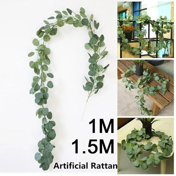 decorative flowers & wreaths 1m/1.5m artificial plant simulated eucalyptus insrattan wedding decoration ornament livingroom festive party
decorative flowers & wreaths 1m/1.5m artificial plant simulated eucalyptus insrattan wedding decoration ornament livingroom festive party