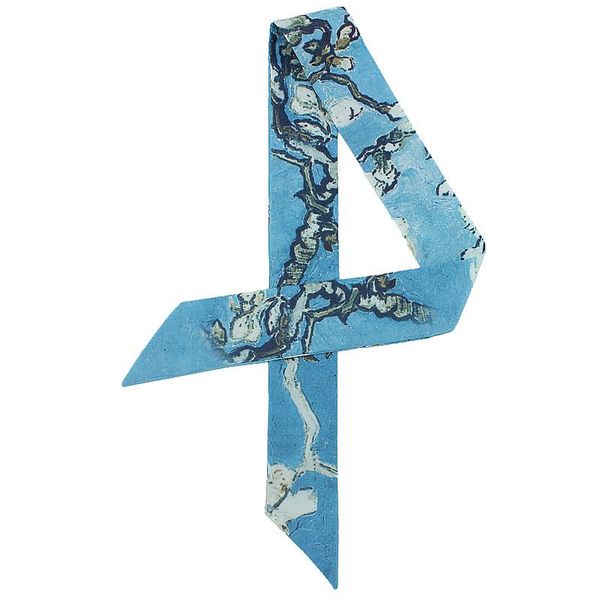 scarves 100*5cm oil painting apricot flower print tie bag small ribbon women's twill silk scarf hair band, Blue;gray
scarves 100*5cm oil painting apricot flower print tie bag small ribbon women's twill silk scarf hair band, Blue;gray