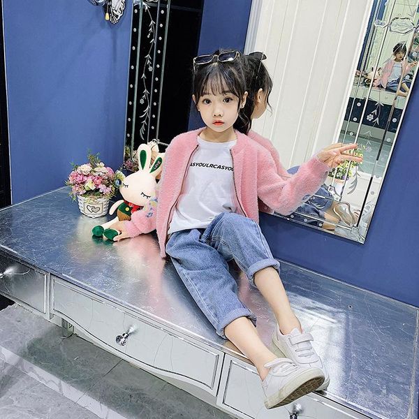 delivery long sleeve knitwear cardigan sweater young girl students spring autumn coat 3-13year jackets, Blue;gray
delivery long sleeve knitwear cardigan sweater young girl students spring autumn coat 3-13year jackets, Blue;gray