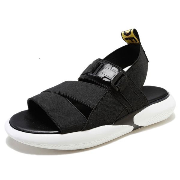 slippers fashion open toe women's sports sandals elastic platform shoes women thick-soled casual summer female gahn, Black
slippers fashion open toe women's sports sandals elastic platform shoes women thick-soled casual summer female gahn, Black