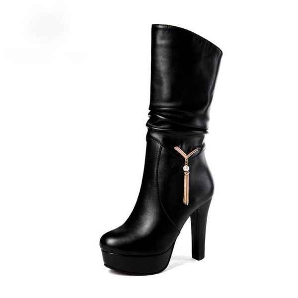 boots big size 34-43 elegant black pleated mid-calf women 2021 platform ladies slip-on high heels shoes woman
boots big size 34-43 elegant black pleated mid-calf women 2021 platform ladies slip-on high heels shoes woman