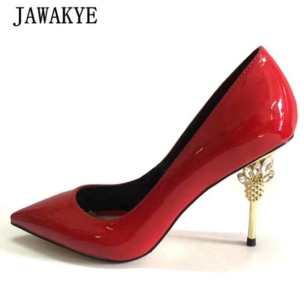 dress shoes red wedding woman pointed toe patent leather crystal high heel women pumps shallow custom-made stilettos, Black
dress shoes red wedding woman pointed toe patent leather crystal high heel women pumps shallow custom-made stilettos, Black