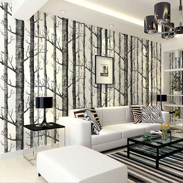 wallpapers black white birch tree wallpaper roll self-adhesive modern nordic living room bedroom wood grain wall paper rustic waterproof
wallpapers black white birch tree wallpaper roll self-adhesive modern nordic living room bedroom wood grain wall paper rustic waterproof