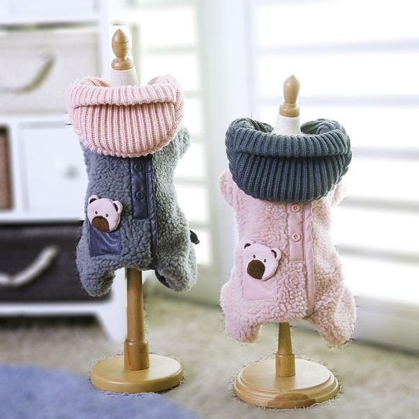 dog apparel autumn winter clothes hoodies overalls for dogs fall pet jumpsuit cotton thick small medium
dog apparel autumn winter clothes hoodies overalls for dogs fall pet jumpsuit cotton thick small medium