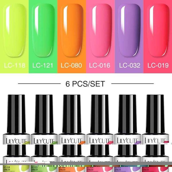 nail art kits lilycute 4/6pcs gel polish set neon bright glitter color series vernis semi permanent base coat uv led
nail art kits lilycute 4/6pcs gel polish set neon bright glitter color series vernis semi permanent base coat uv led