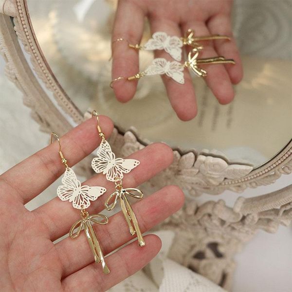 dangle & chandelier french romantic moonlight temperament lady smart hollow butterfly earrings dream bow sweet jewelry female, Silver
dangle & chandelier french romantic moonlight temperament lady smart hollow butterfly earrings dream bow sweet jewelry female, Silver