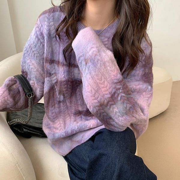 women's sweaters 2021 autumn winter women sweater round neck fashion long sleeve loose female pullovers kintted casual lazy style tie d, White;black
women's sweaters 2021 autumn winter women sweater round neck fashion long sleeve loose female pullovers kintted casual lazy style tie d, White;black