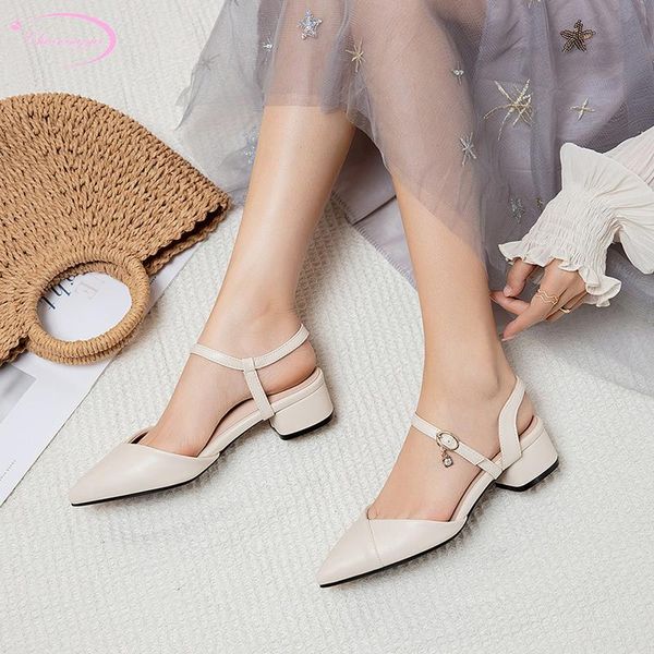 dress shoes sweet style pointed toe summer sandals fashion belt buckle apricot black blue yellow medium with thick heel women's
dress shoes sweet style pointed toe summer sandals fashion belt buckle apricot black blue yellow medium with thick heel women's