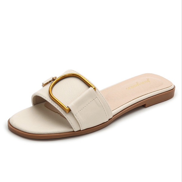 slippers arrival womens leather square toe flats flip flops designer ladies slides summer sandals women shoes zapatos, Black
slippers arrival womens leather square toe flats flip flops designer ladies slides summer sandals women shoes zapatos, Black