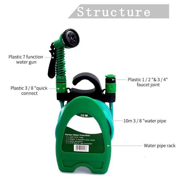 watering equipments yard home garden agriculture reel spray set easy storage hose irrigation system car wash with nozzle pipe portable
watering equipments yard home garden agriculture reel spray set easy storage hose irrigation system car wash with nozzle pipe portable