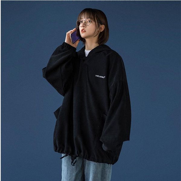 women's jackets jacket women spring autumn bomber casual loose baseball solid hooded street patchwork coat 2021 korean, Black;brown
women's jackets jacket women spring autumn bomber casual loose baseball solid hooded street patchwork coat 2021 korean, Black;brown