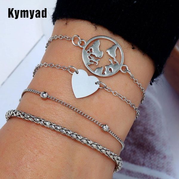 charm bracelets kymyad vintage & bangles for women jewelry link chains multilayer bird heart charms bijoux womens sets, Golden;silver
charm bracelets kymyad vintage & bangles for women jewelry link chains multilayer bird heart charms bijoux womens sets, Golden;silver