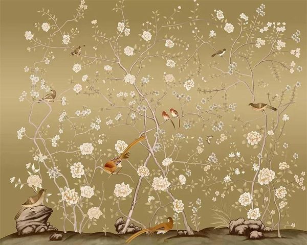 custom 3d self adhesive wallpaper chinese hd hand-painted pen and bird picture tv sofa living room bedroom murals waterproof wallpapers
custom 3d self adhesive wallpaper chinese hd hand-painted pen and bird picture tv sofa living room bedroom murals waterproof wallpapers