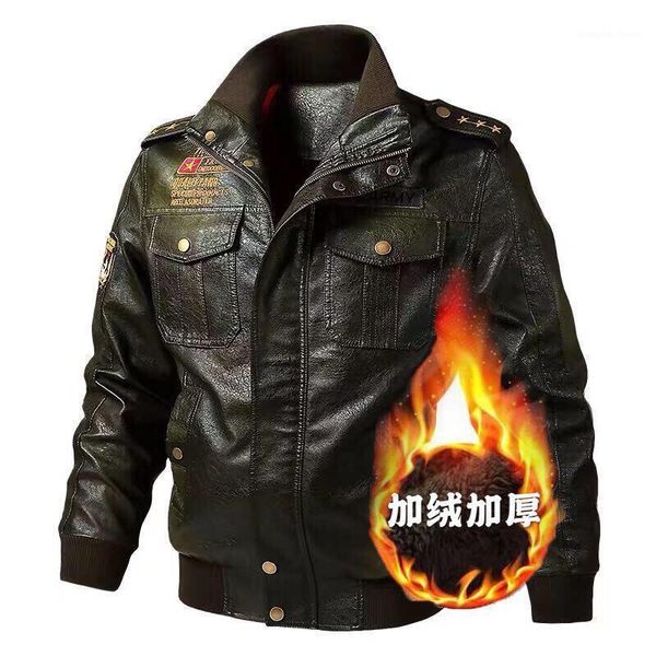 men's fur & faux men 2021 winter fleece motorcycle pu leather jacket coat thick and warm vintage outwear jackets for 6xl, Black
men's fur & faux men 2021 winter fleece motorcycle pu leather jacket coat thick and warm vintage outwear jackets for 6xl, Black